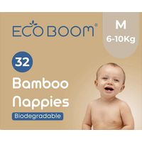 Eco Boom Bamboo Baby Nappies M (6-10Kg)